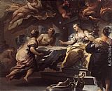 Psyche Served by Invisible Spirits by Luca Giordano